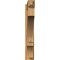 Ekena Millwork Balboa Craftsman Rough Sawn Outlooker, Western Red Cedar, 6"W x 38"D x 38"H OUT06X38X38BOA04RWR - alternate 4